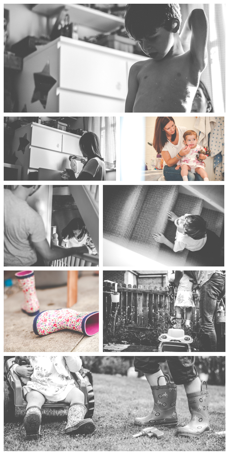 lifestyle family portraits northumberland by Unscripted Photography