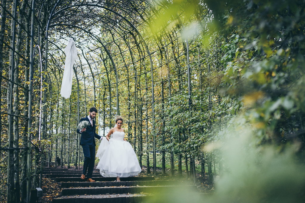 Hallowe'en Wedding at Alnwick Gardens Wedding Photographer Newcastle