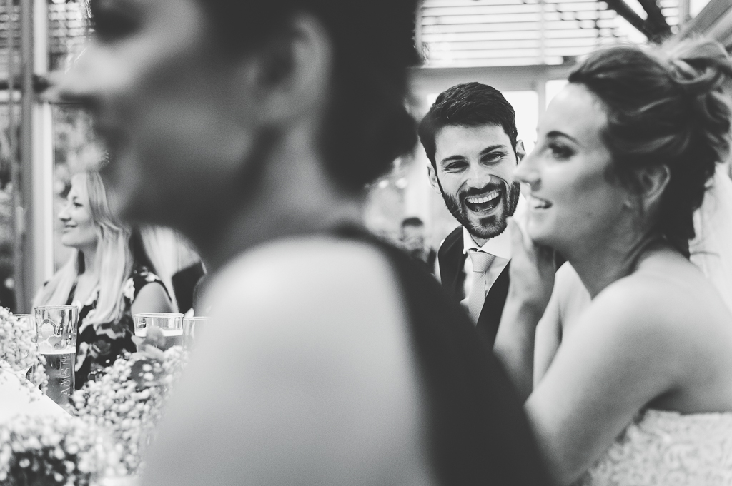 Wedding Photographer Newcastle Speech Time