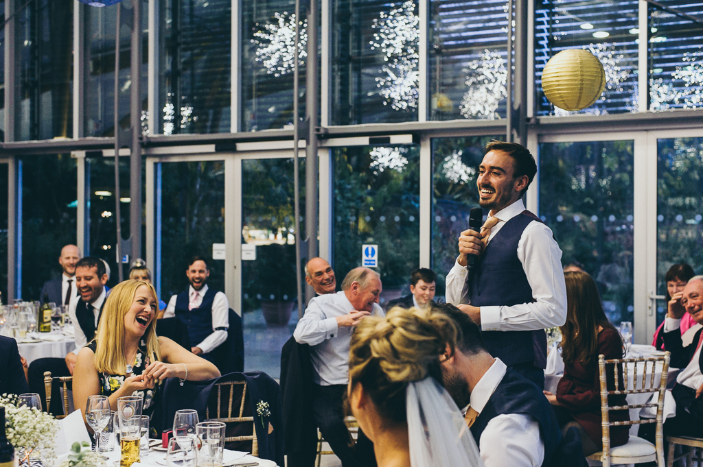 Wedding Photographer Newcastle Best Man Speech