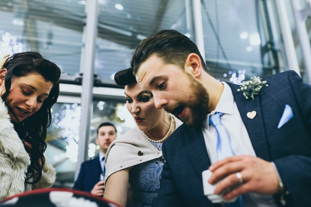 Wedding Photographer Newcastle Faces people pull at babies