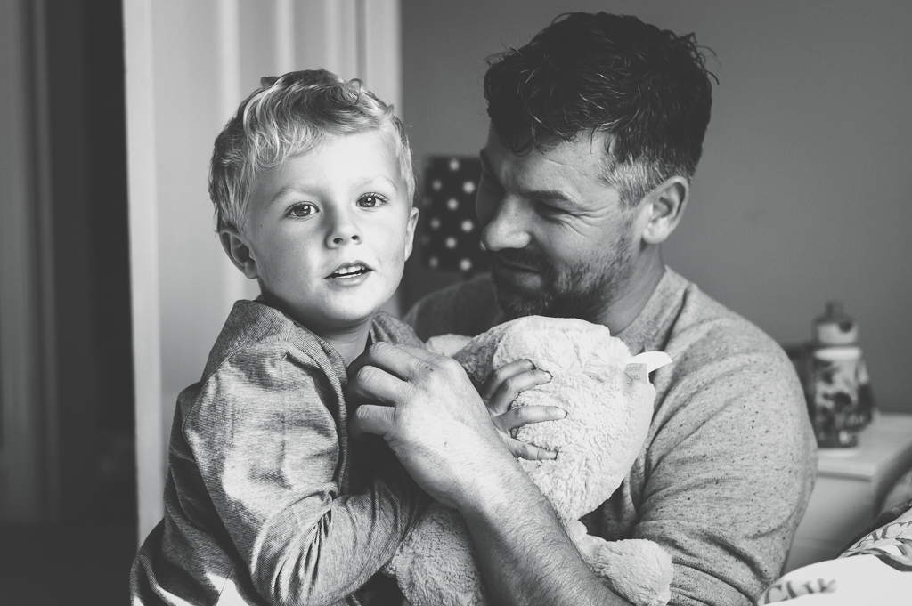 Child and Father Photographer Northumberland