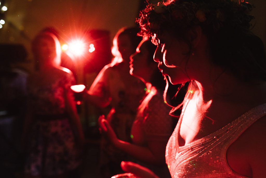 dancing bride