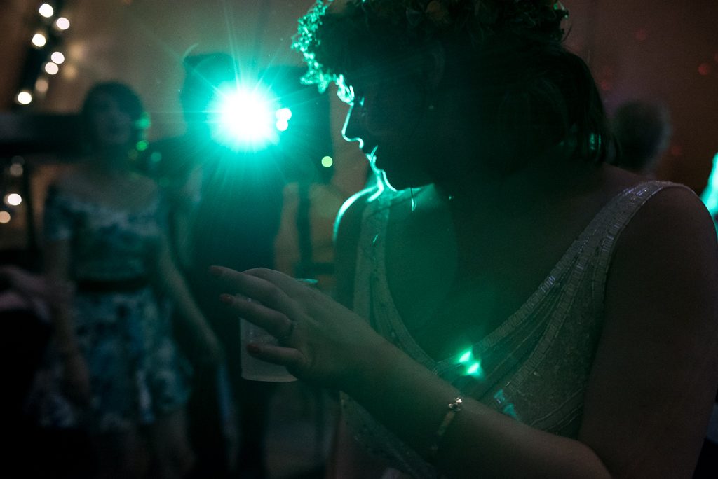 tipi wedding reception