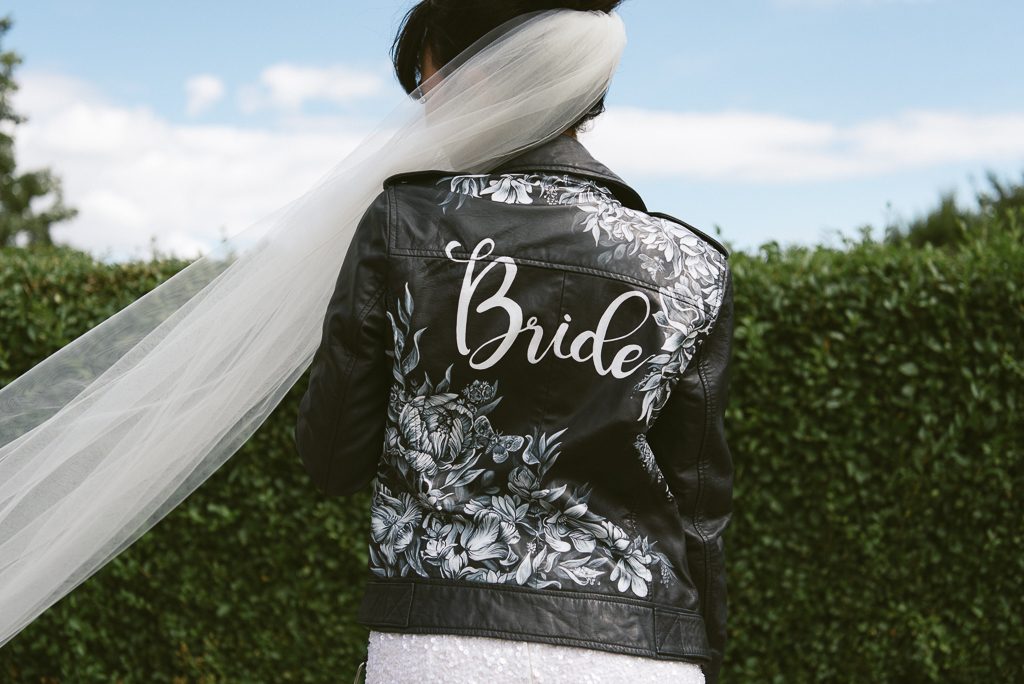 bride leather jacket