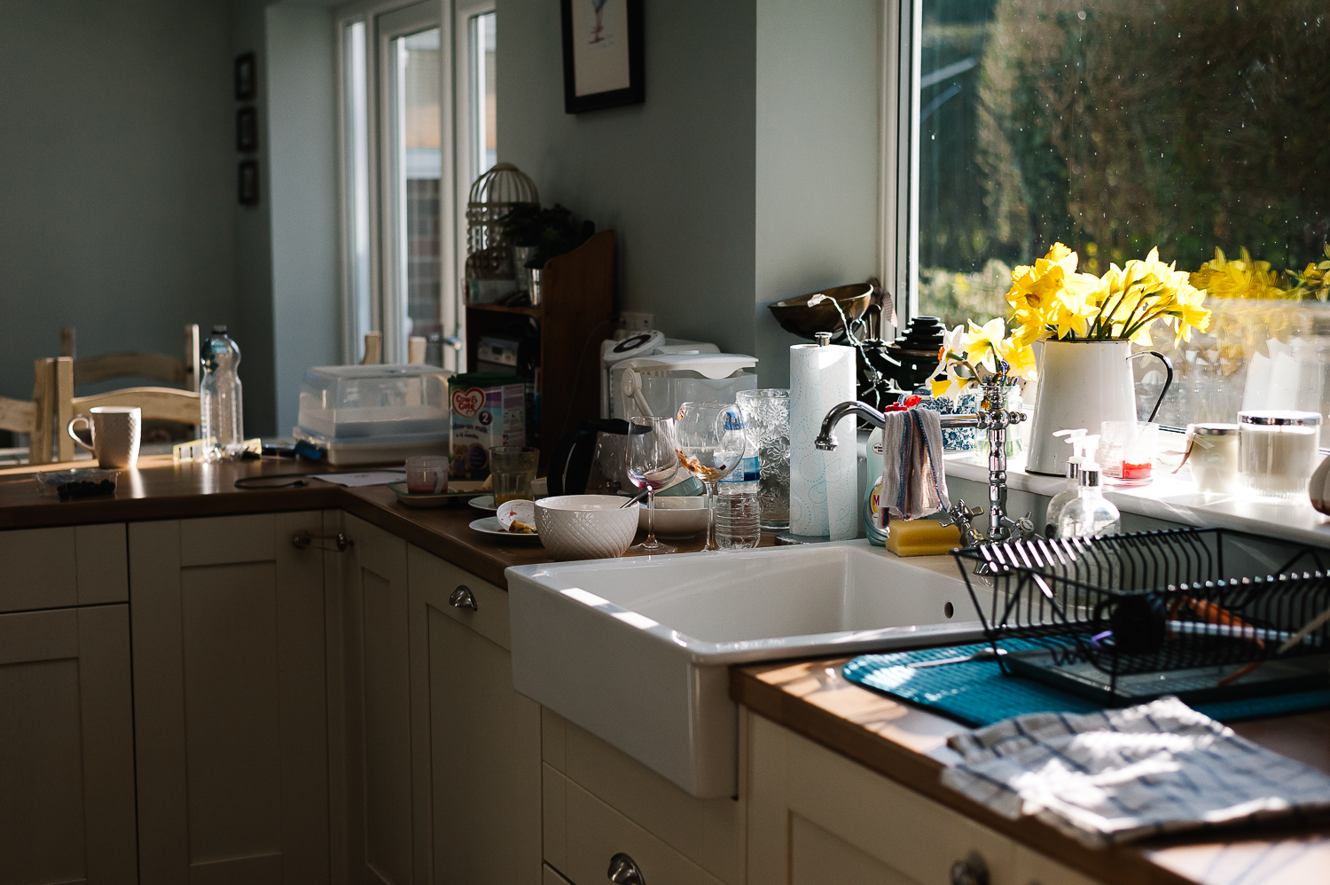 Creativity, the mundane and just walking around your house