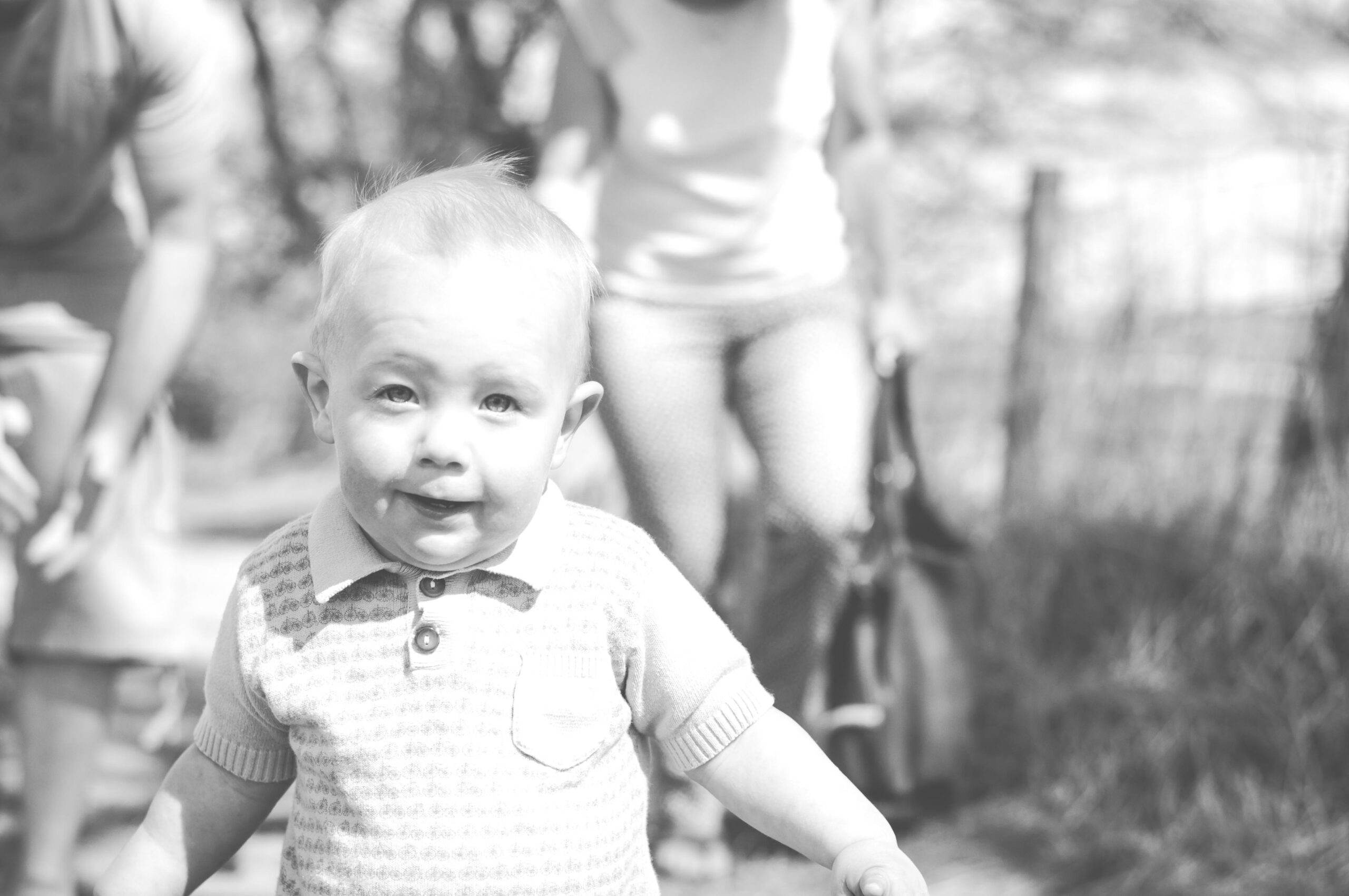 boy heading off on walk