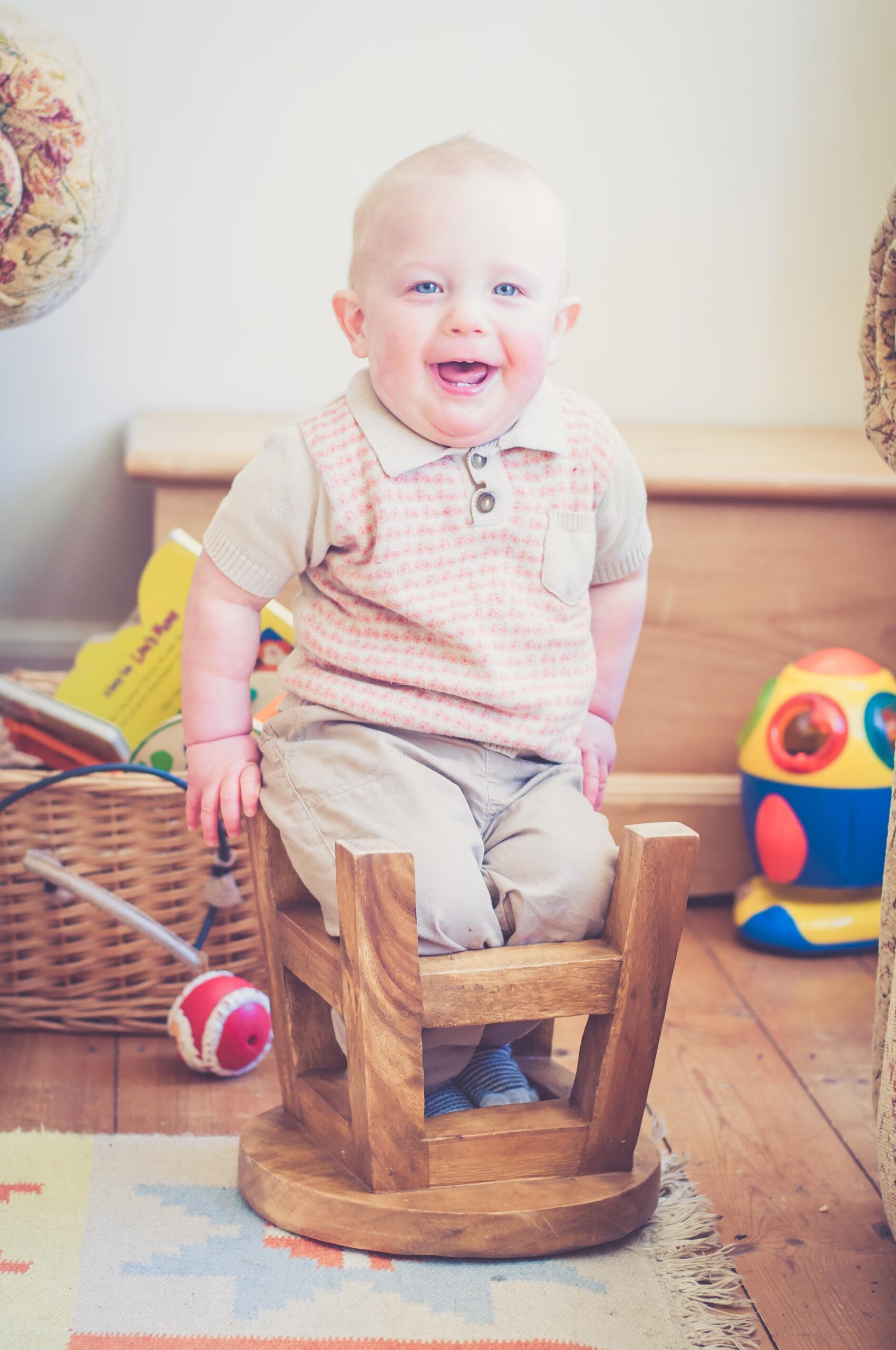 boy sitting