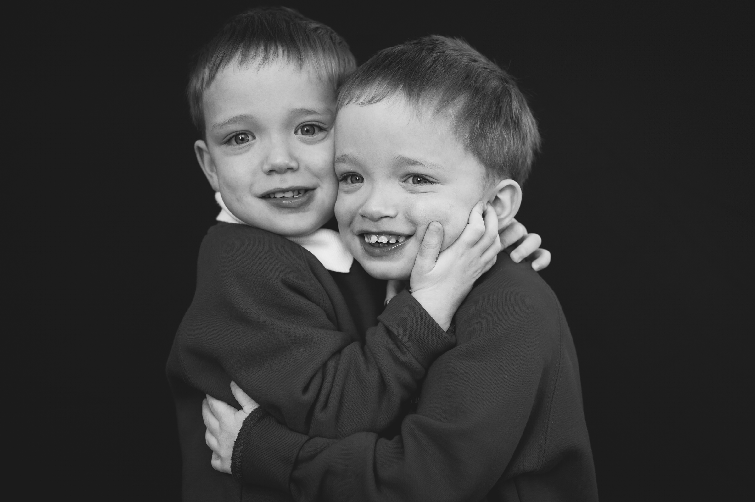 School Fine Art Portraits Twins