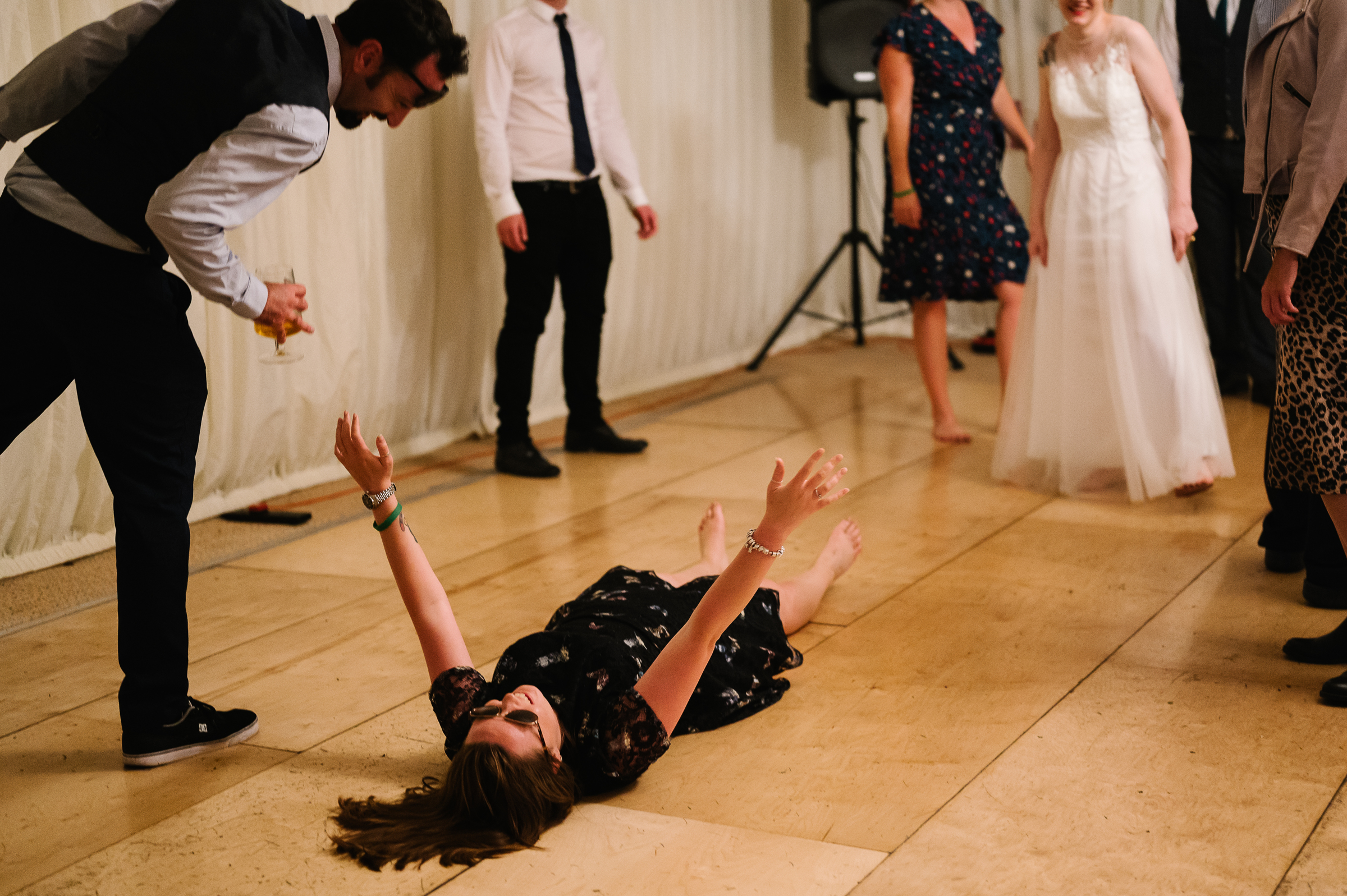 festival wedding reception