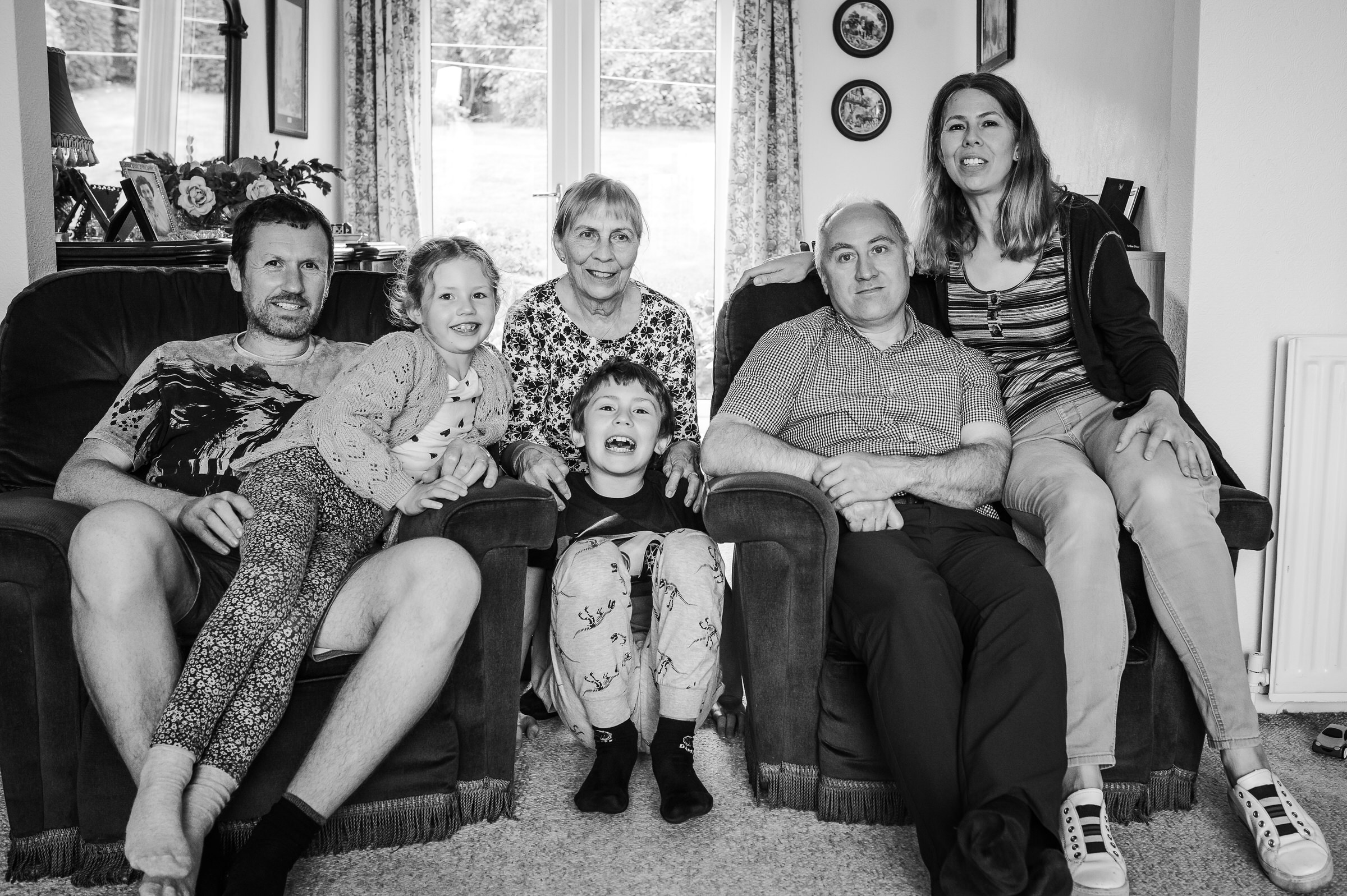 At Grandmas House - Photographing the generations