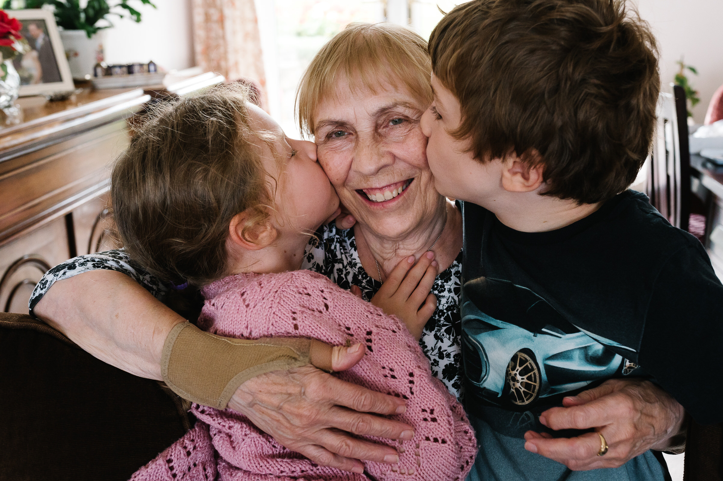 At Grandmas House - Photographing the generations