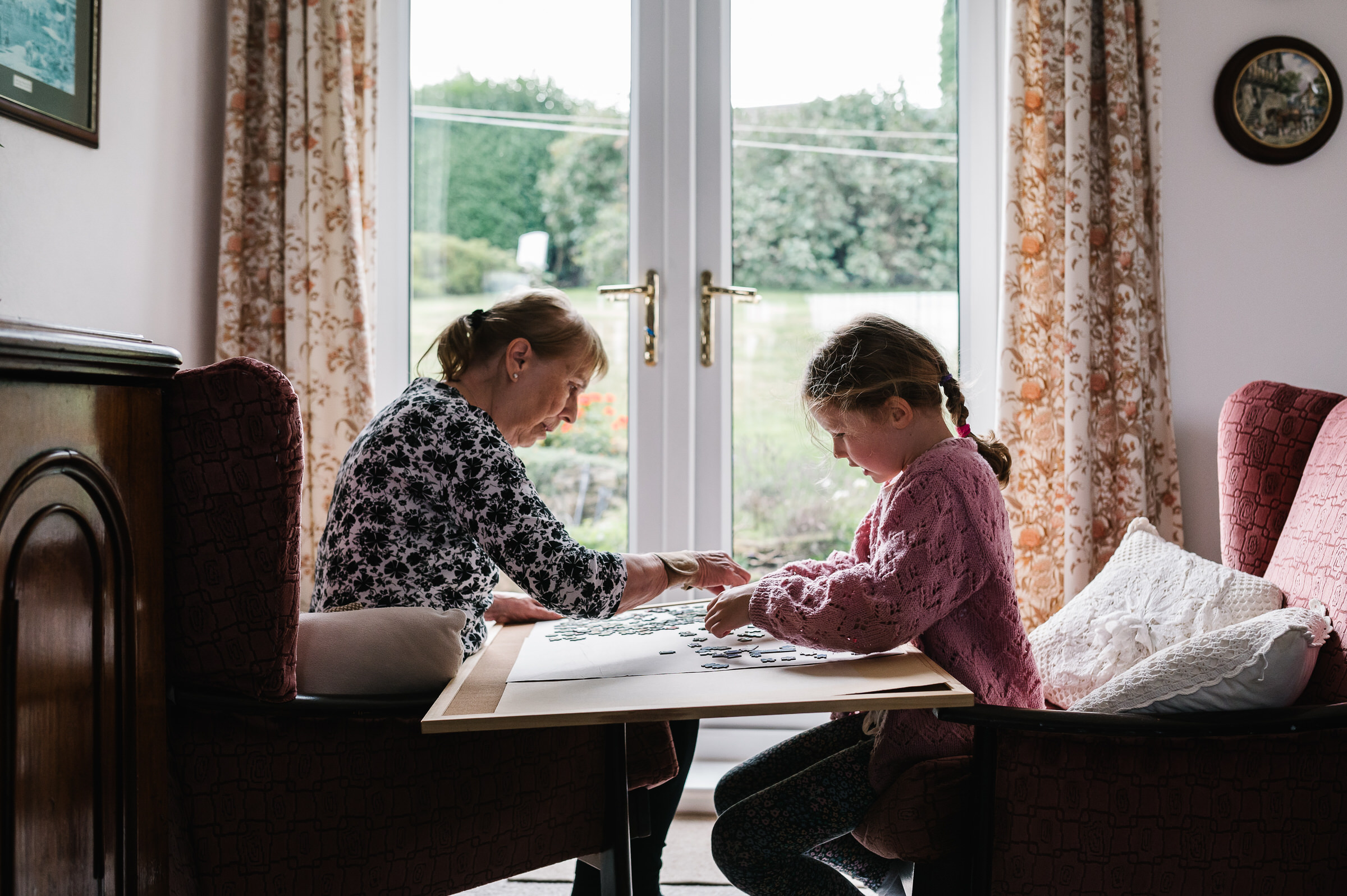 At Grandmas House - Photographing the generations