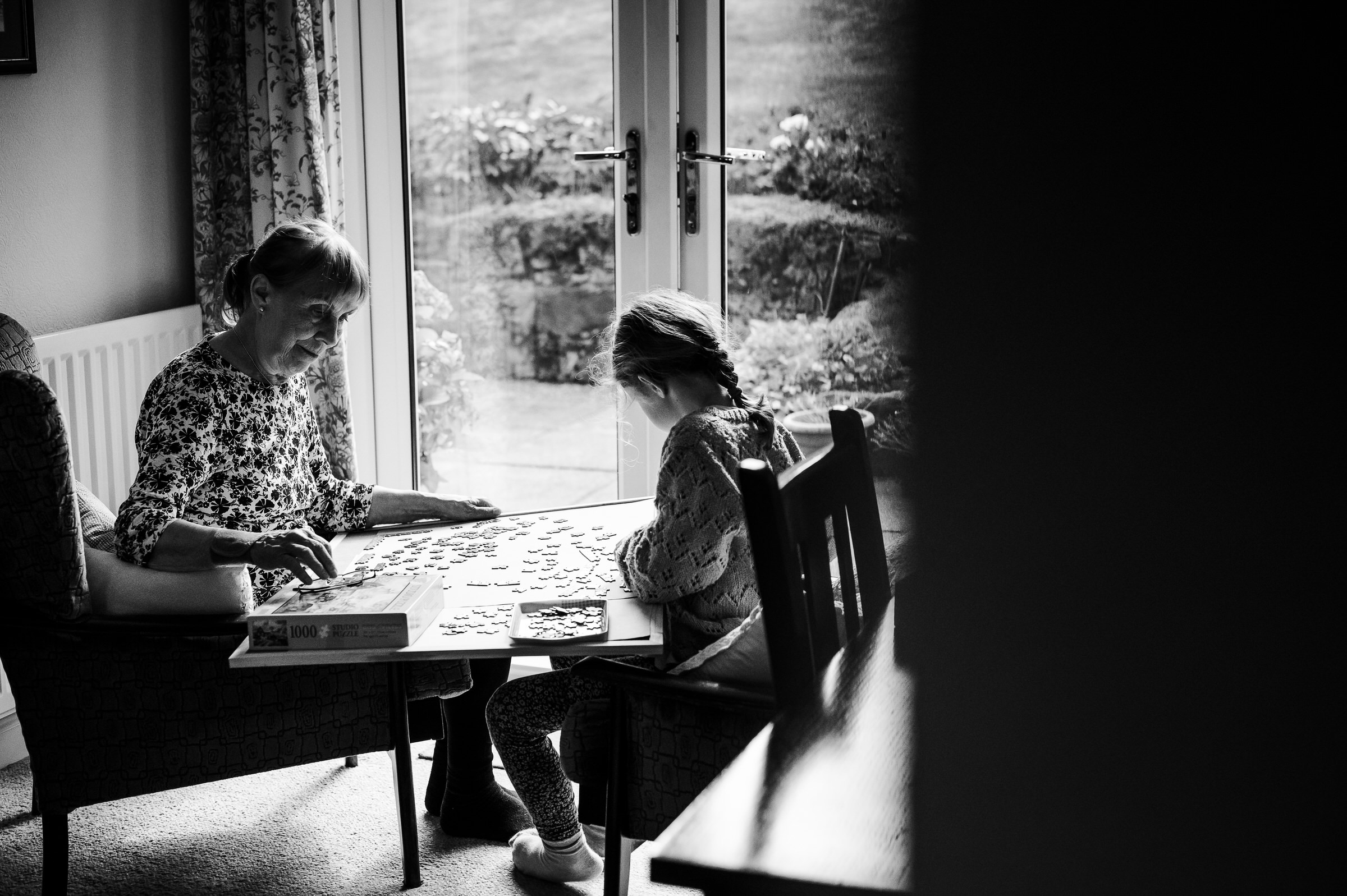At Grandmas House - Photographing the generations