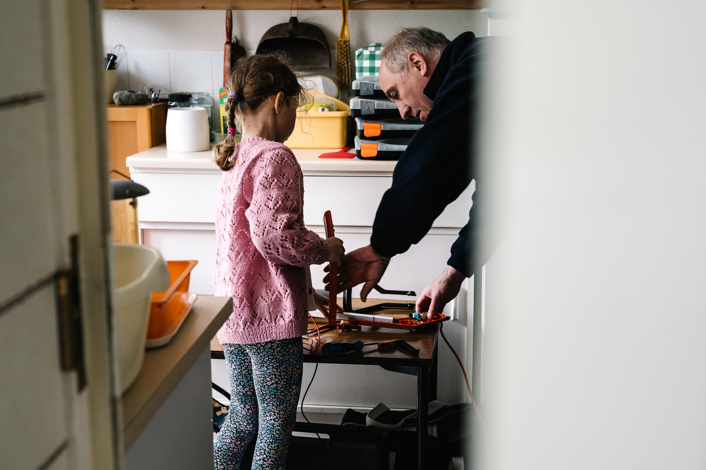 At Grandmas House - Photographing the generations