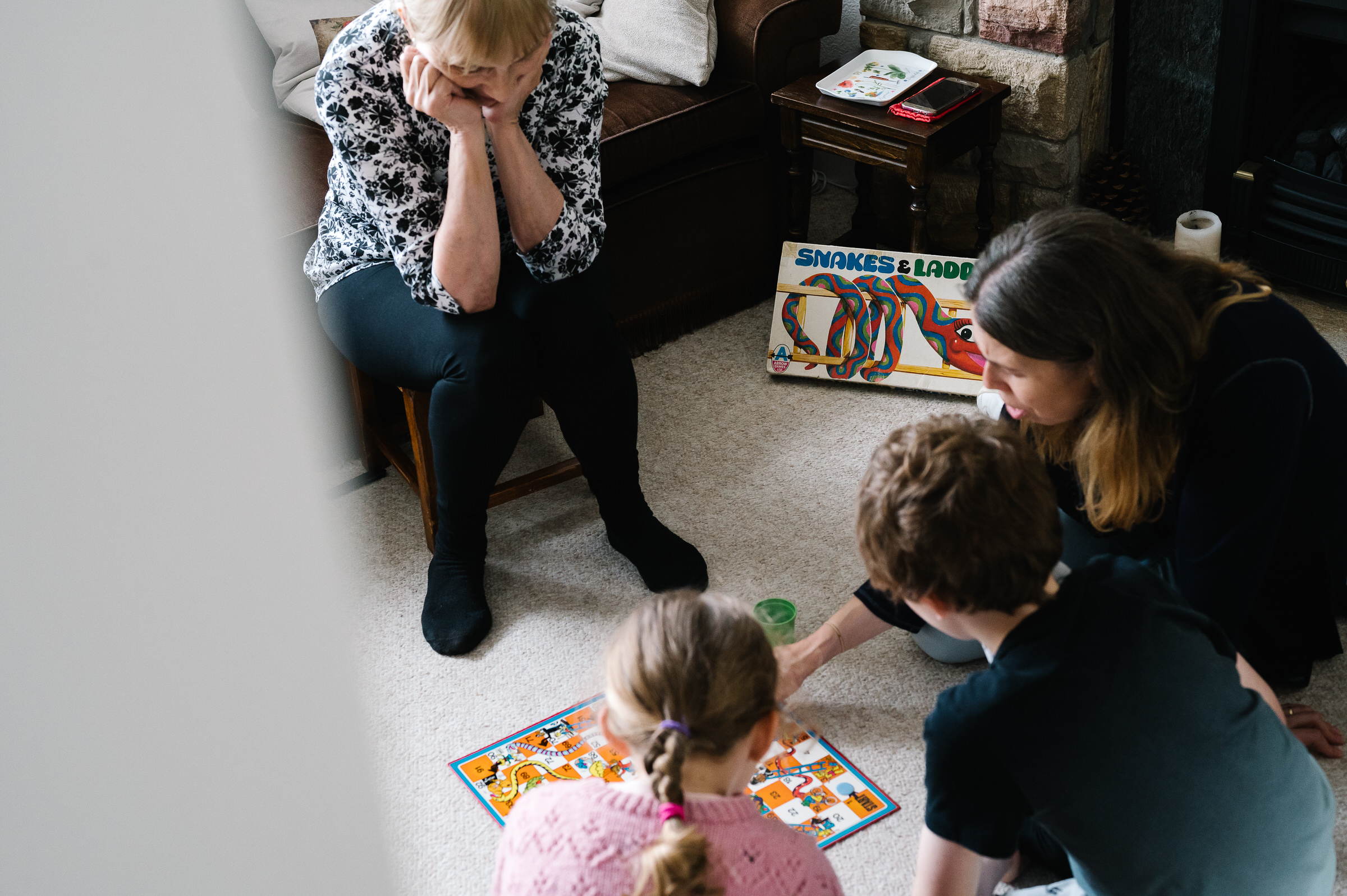 At Grandmas House - Photographing the generations