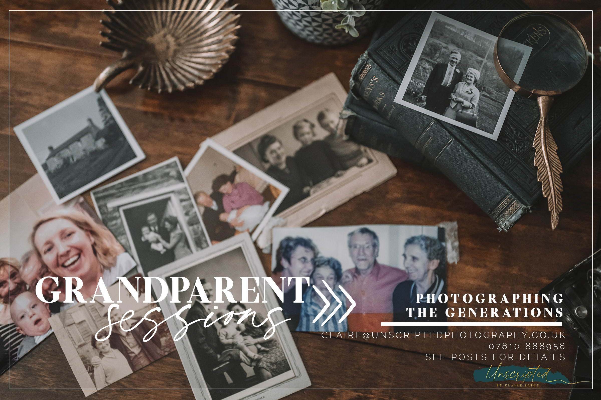 Grandparent photography sessions - photographing the generations