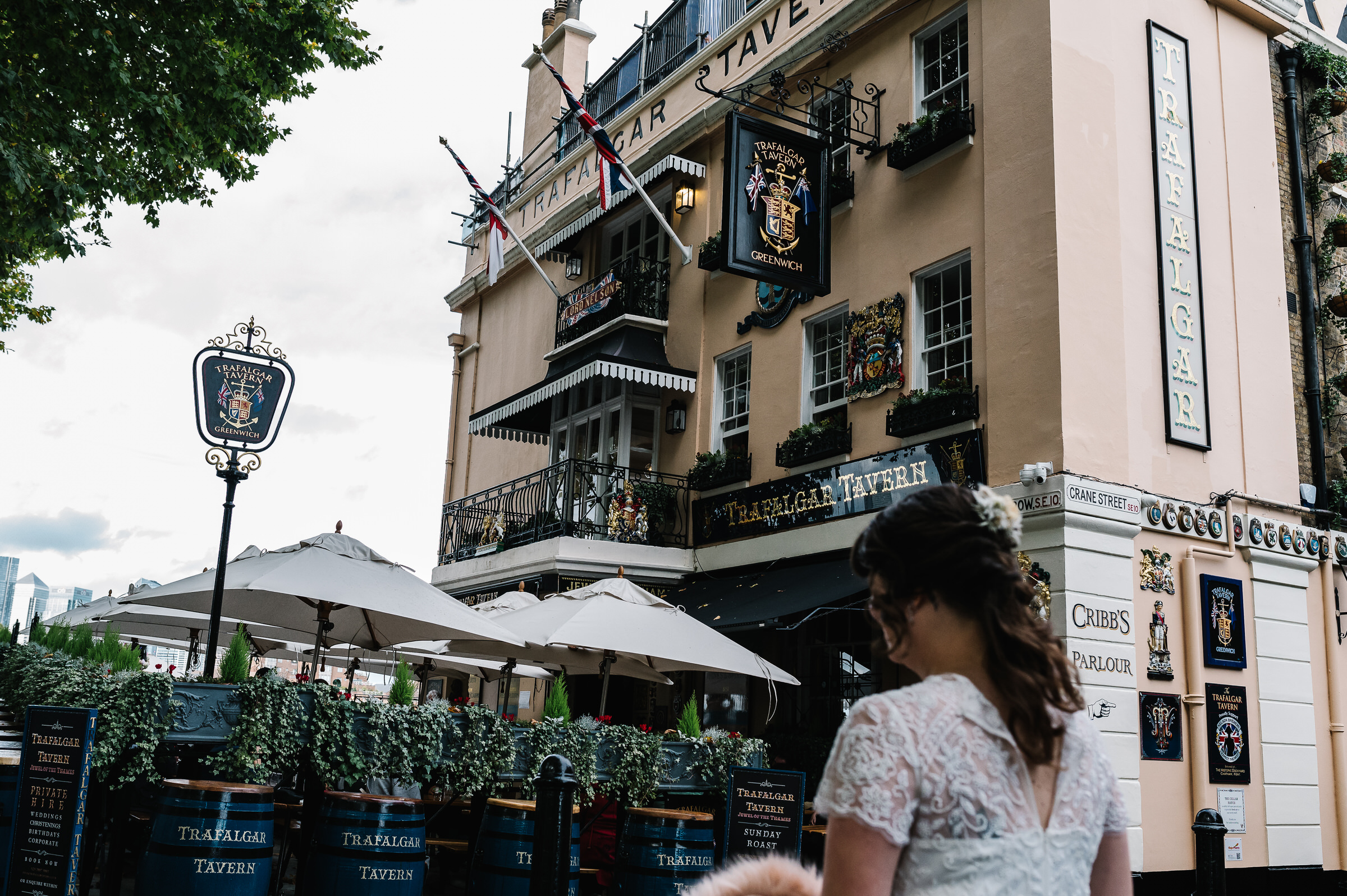 Trafalgar Tavern Weddings Greenwich